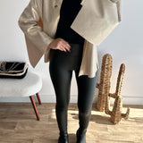 Legging simili noir