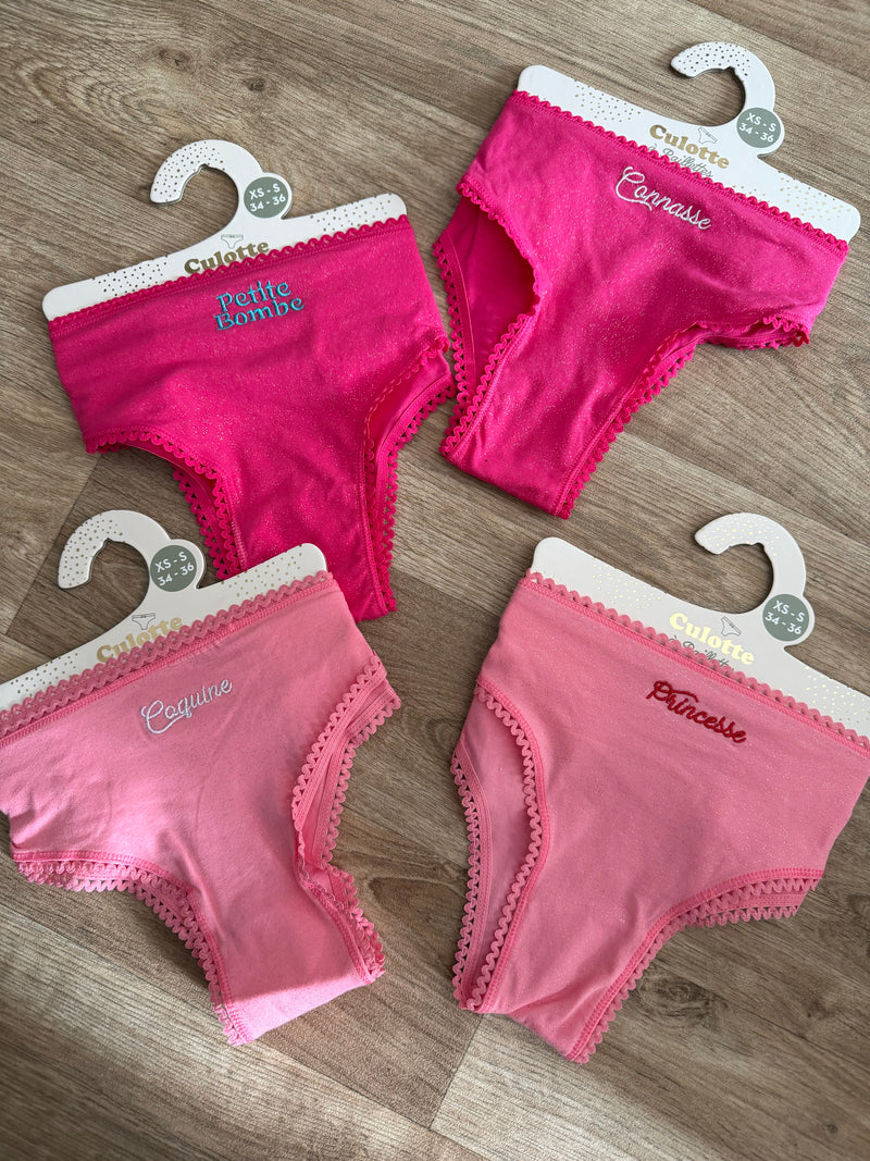 Culottes à paillettes