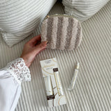 Petite trousse beige