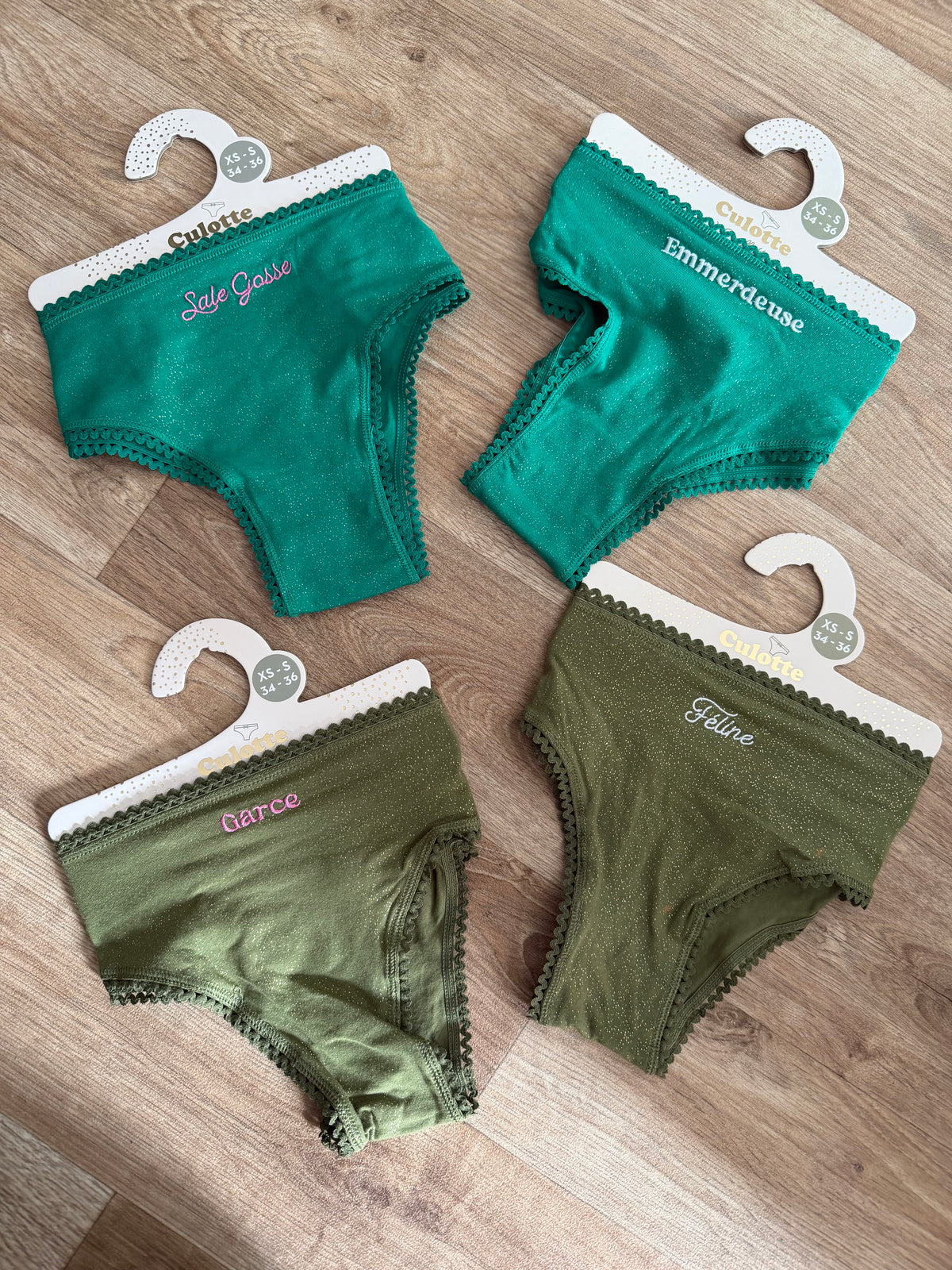 Culottes à paillettes