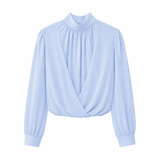 Blouse bleu
