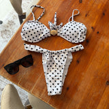 Maillot de bain pois