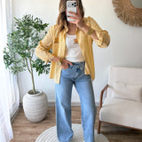 Chemise soleil jaune
