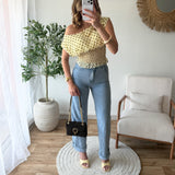 Top Billie jaune