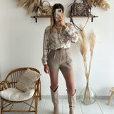 Short avec ceinture Marina