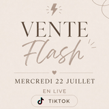 Acompte live - vente flash