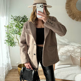 Blazer épais bouclette