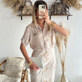 Chemise Loeiza beige 🇮🇹