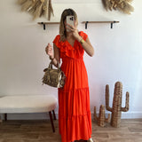 Robe Alizée orange 🇮🇹