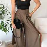 Pantalon scratch marron