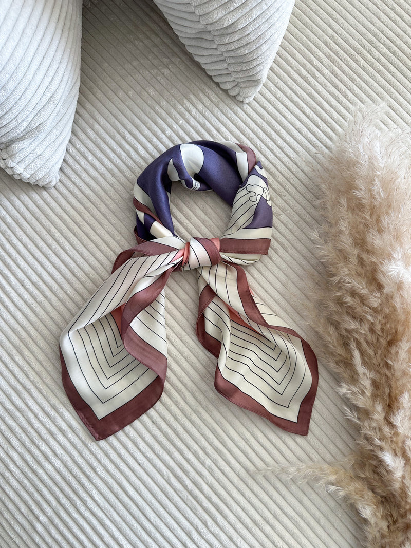 Foulard violet