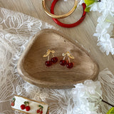 Boucles d’oreilles Cerises