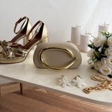 Pochette beige