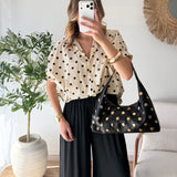 Chemise pois oversize