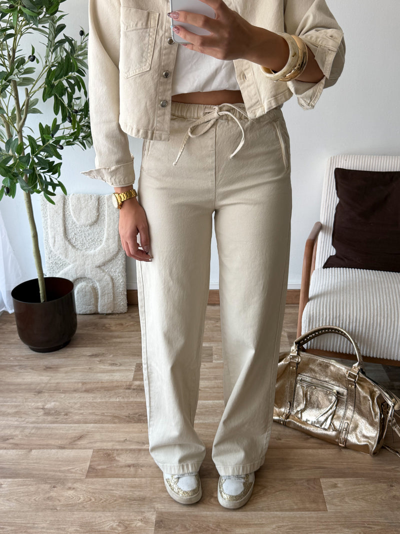 Pantalon beige