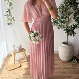 Robe Lucile rose