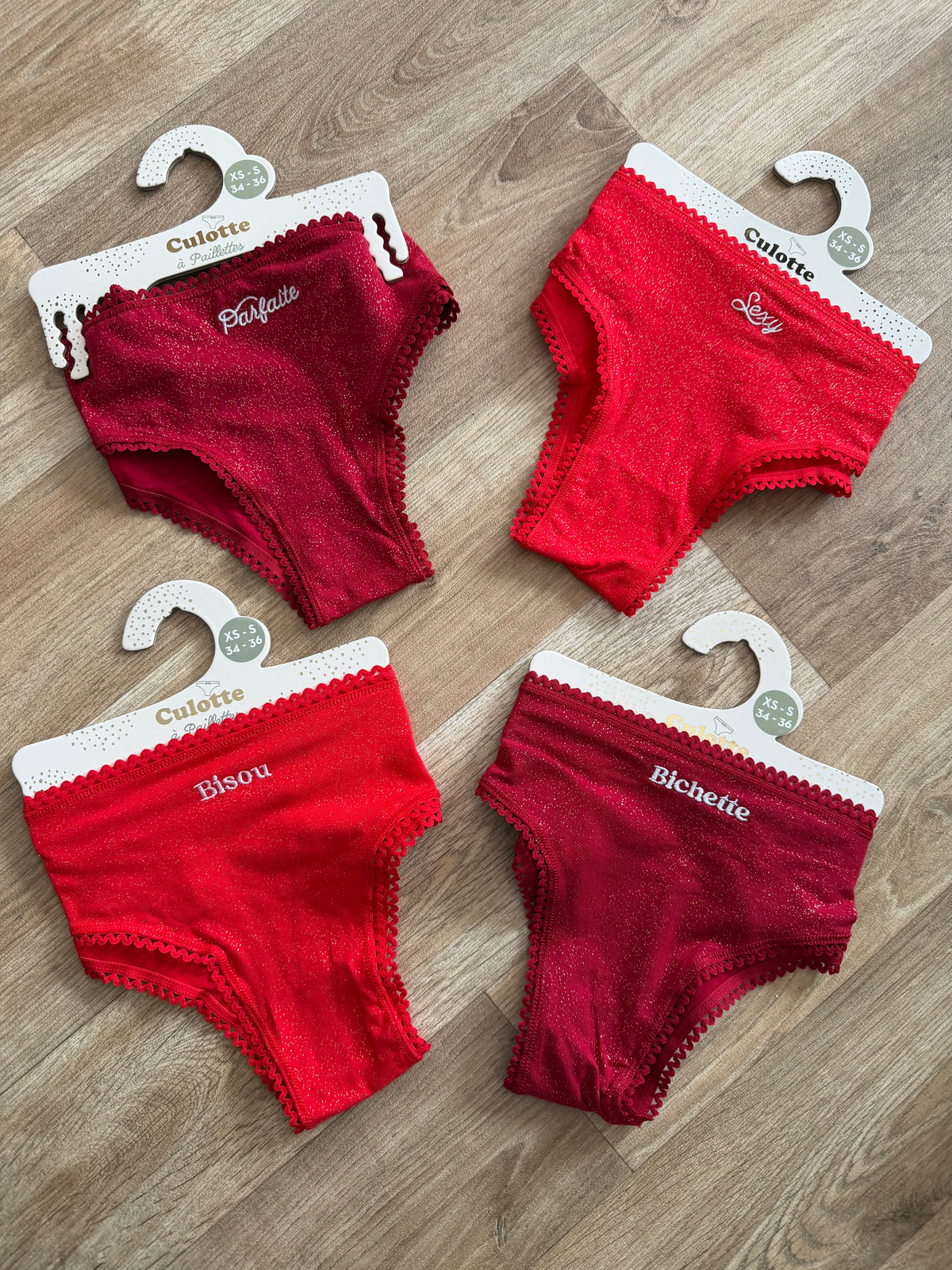 Culottes à paillettes