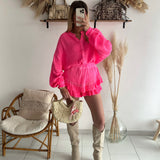 Chemise Aline rose