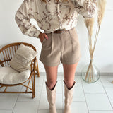 Short avec ceinture Marina