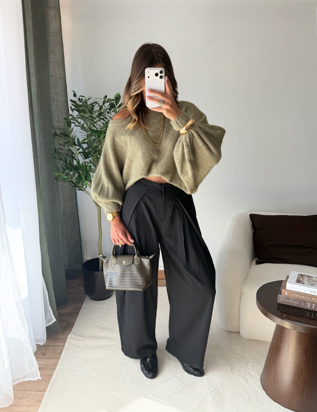 Pantalon Chloé noir