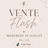 Acompte live - vente flash
