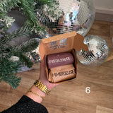 Coffret chaussettes à paillettes