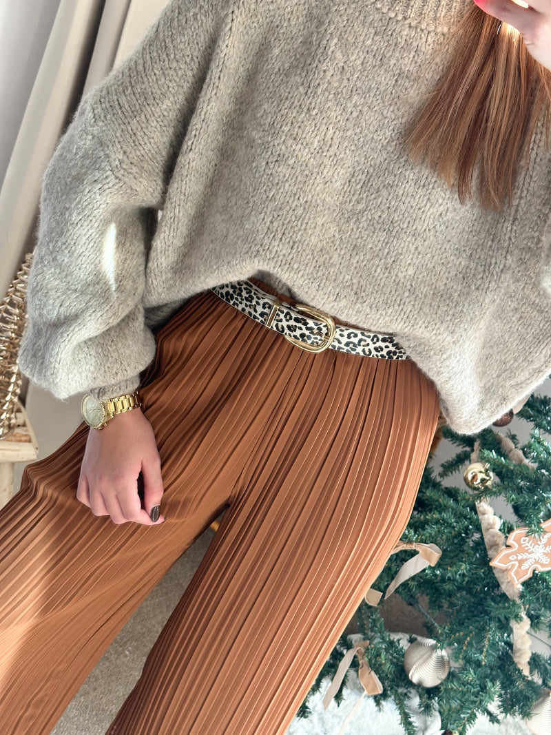 Ceinture léopard