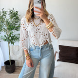 Blouse dentelle