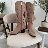 Santiags Mina beige