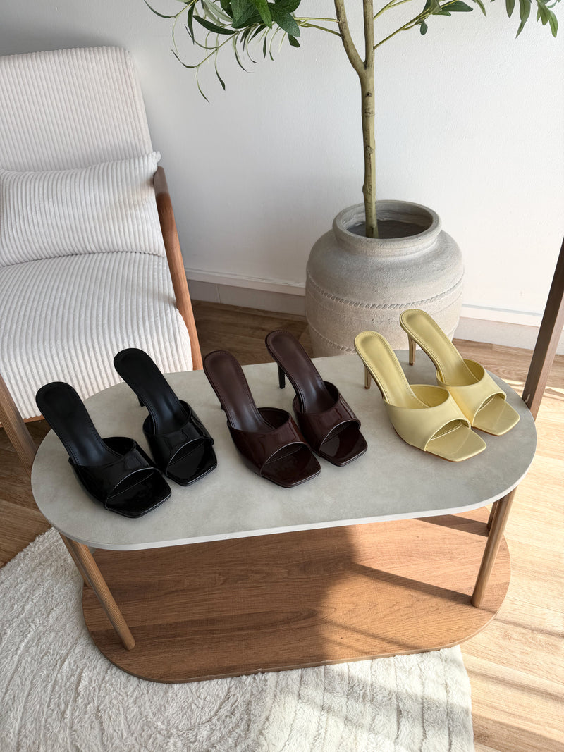 Mules Palm jaune
