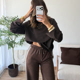 T-shirt dos nu Levana choco