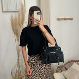 T-shirt cœur noir