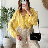 Blouse Amira jaune