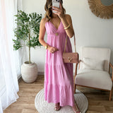 Robe soleil rose