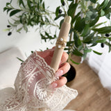 Bague Louisa blanche