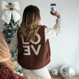 Veste Teddy love