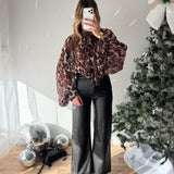 Blouse leopardo