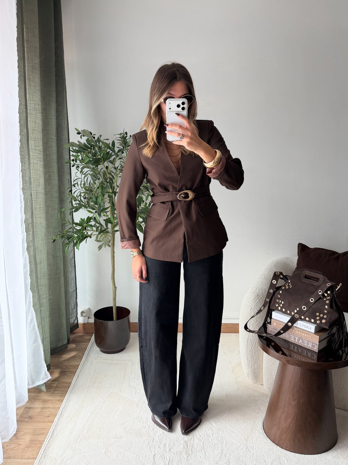 Blazer Celeste