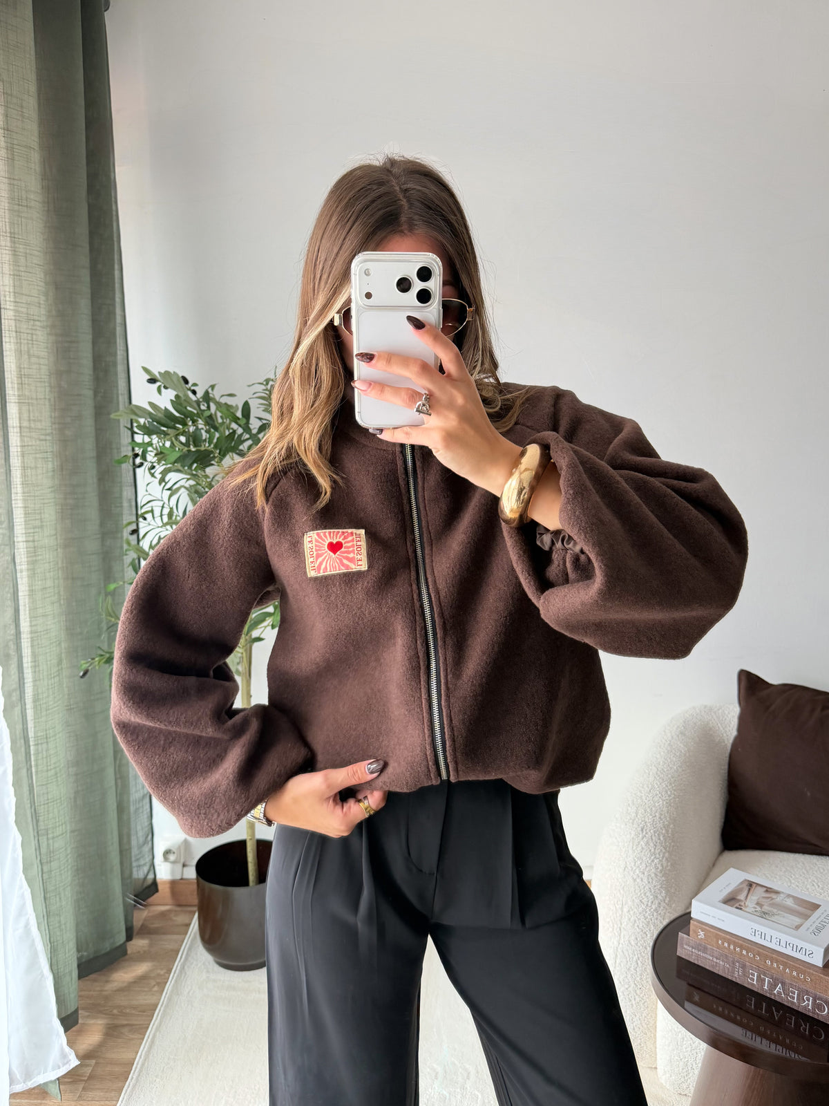 Polaire Joanna marron