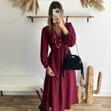 Robe Britanny bordeaux