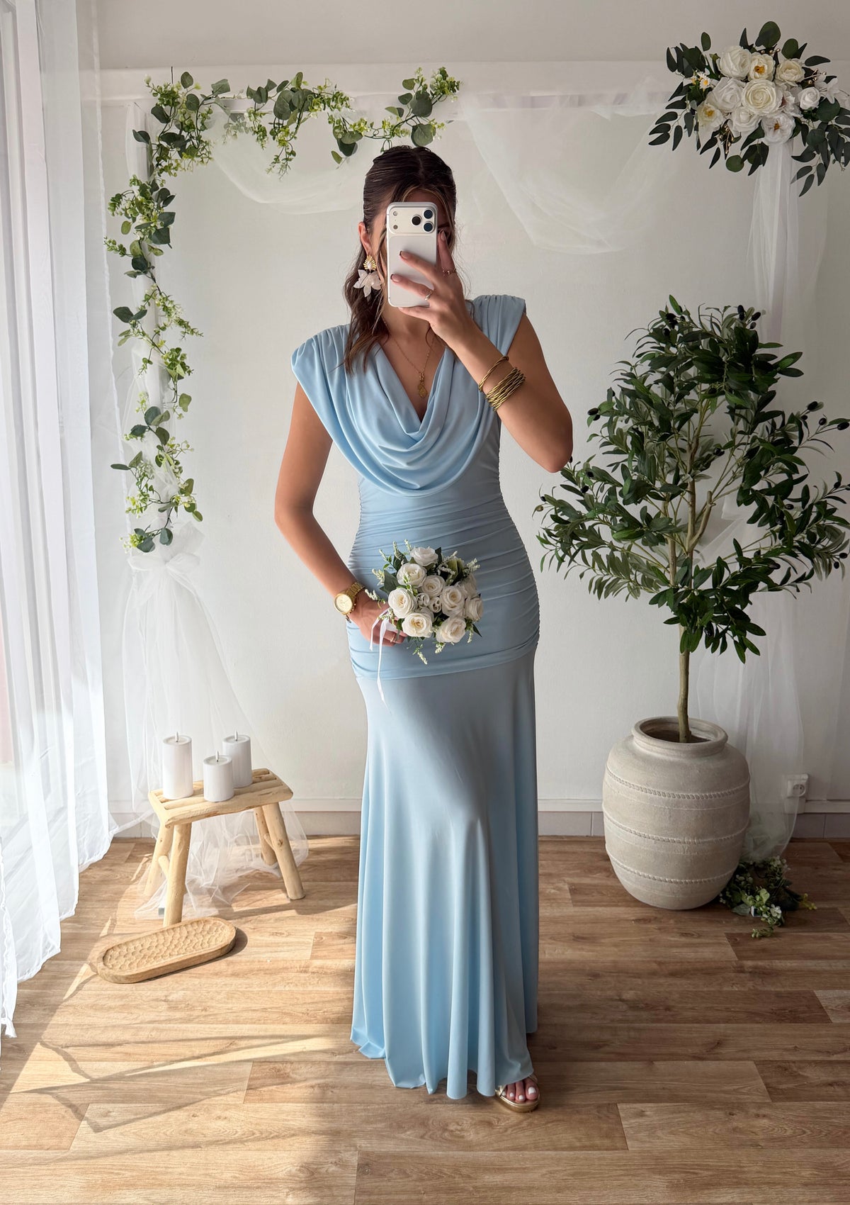 Robe Louisa bleu