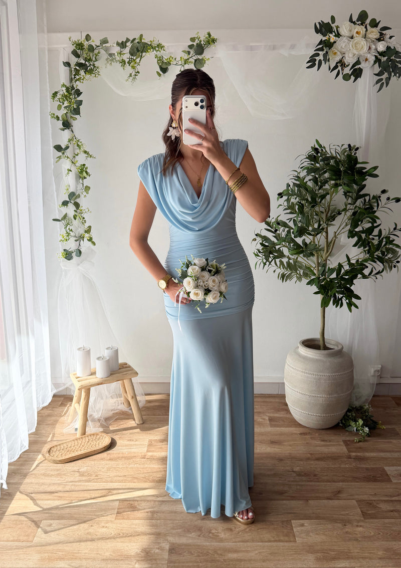 Robe Louisa bleu