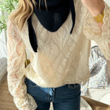 Foulard bleu marine