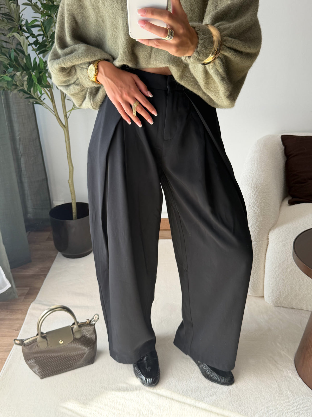 Pantalon Chloé noir