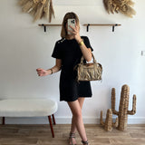 Robe t-shirt noir