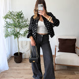 Veste Jean pois