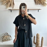 Chemise Orélia noir 🇮🇹