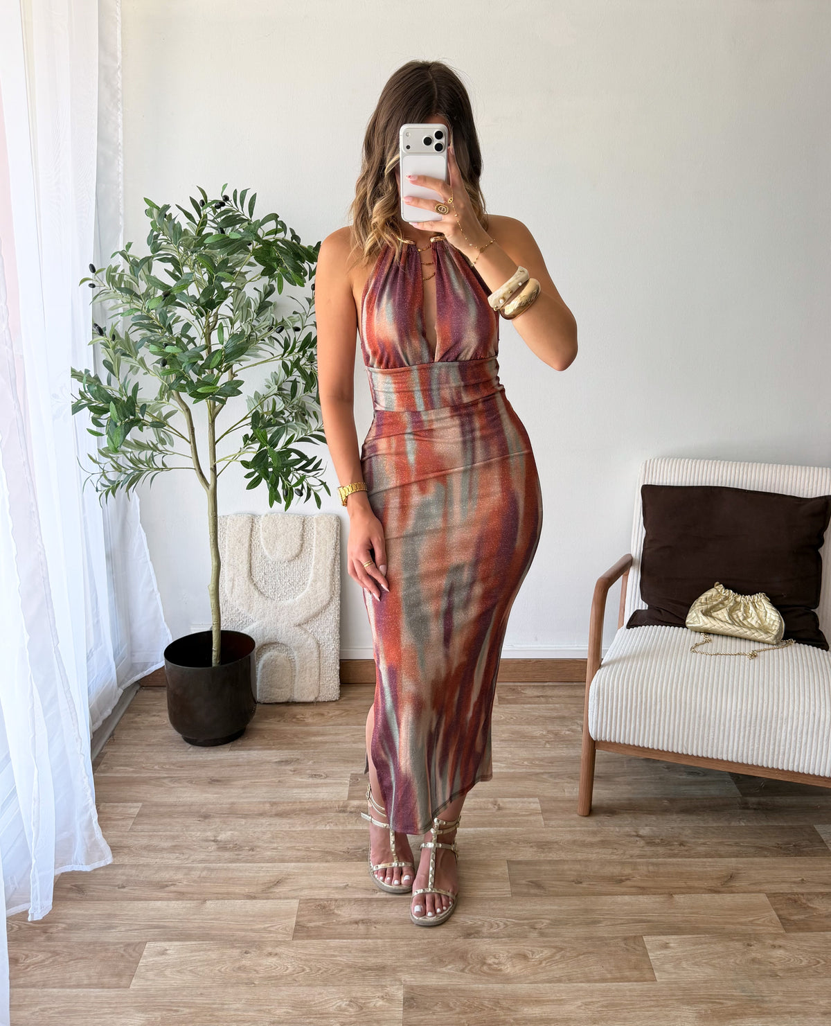 Robe Elea violette