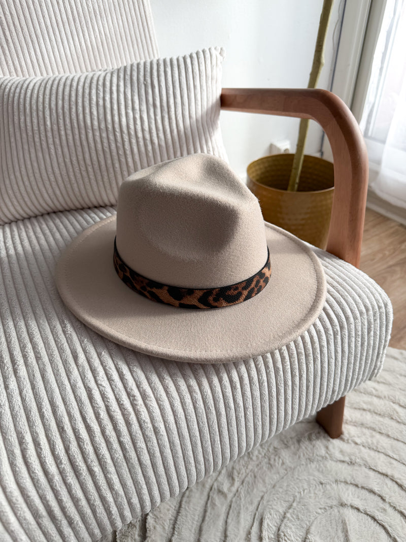 Chapeau léopard