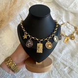 Collier leopardo